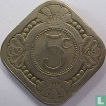 Curacao 5 Cent 1948