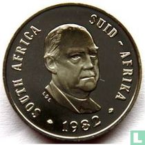 Afrique du Sud 10 cents 1982 "The end of Balthazar Johannes Vorster's presidency"