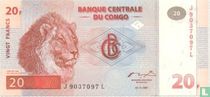 Congo 20 Francs acheter