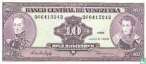 Venezuela billets de banque catalogue