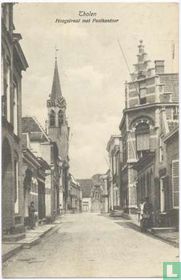 Hoogstraat met Postkantoor