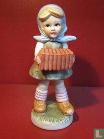 Enfant à l'accordéon