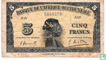 French West Africa banknotes catalogue