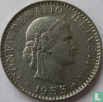 Schweiz 20 Rappen 1955 kaufen