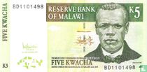 Malawi bankbiljetten catalogus