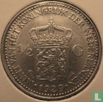 0,50 gulden (halve gulden) munten catalogus