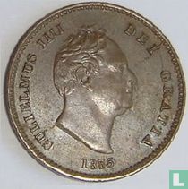 Vereinigtes Königreich 1/3 Farthing 1835
