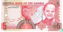 Gambia, the banknotes catalogue