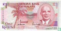 Malawi 1 Kwacha 1992