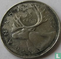 Canada 25 cents 1972