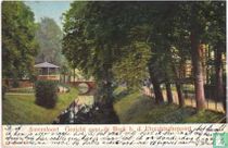 Gezicht over de Singelgracht bij de Utrechtsche Poort