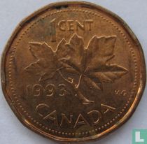 Canada 1 cent 1993