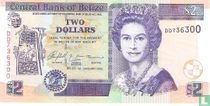 Belize bankbiljetten catalogus