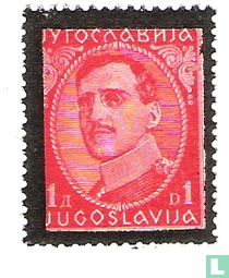 Décès du roi Alexandre I. 1931-1934 timbres avec bordure noire acheter