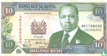 Kenia bankbiljetten catalogus