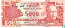 Paraguay billets de banque catalogue