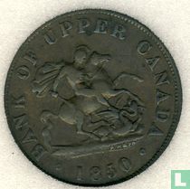 Upper-Canada ½ penny 1850