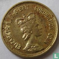 Verenigd Koninkrijk penning "Elizabeth II Coronation Crown" 1953