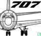 Boeing 707 luftfahrt katalog