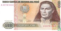 Peru bankbiljetten catalogus