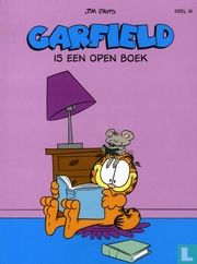 Garfield is een open boek