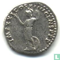 Roman Empire by Emperor Domitian Denarius 89 AD.