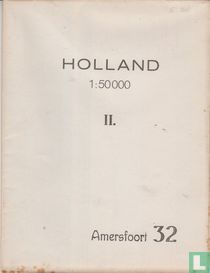 Amersfoort 32, Holland II; Geheime stafkaart