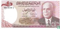 Tunesië bankbiljetten catalogus