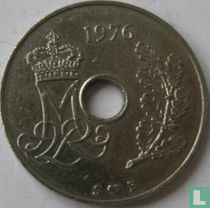 Danemark 25 øre 1976