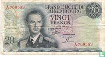 Luxemburg banknoten katalog