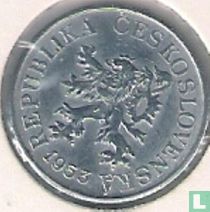 Czechoslovakia 3 halere 1953