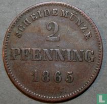 Bayern 2 Pfenning 1865