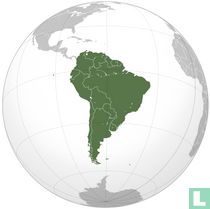 Zuid-Amerika landkaarten en globes catalogus