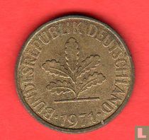 Germany 5 pfennig 1971 (D)