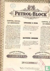 Petrol-Block, actiune la purtàtor