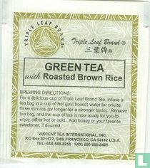 Green Tea with Roasted Brown Rice