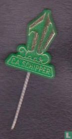 50 jaar C.A. Schipper [goud op groen]