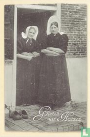twee Huizer vrouwen aan de praat