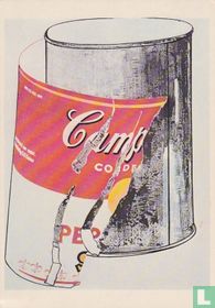 Andy Warhol - Big Torn Campbells' Soup Can