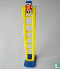 Clown with ladder