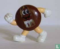 M&M's Mini; Bruin hardlopen