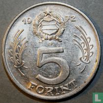 Ungarn 5 Forint 1972