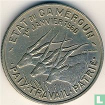 Cameroon 50 francs 1960 "Independence"