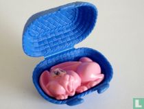 Lapin dans un panier