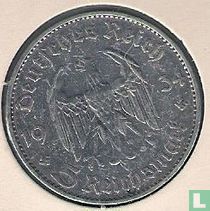 Deutsches Reich 5 Reichsmark 1934 (D - Typ 2) "1. Jahrestag der Nazi-Herrschaft"