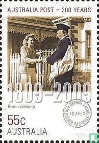 200 ans de la poste australienne    