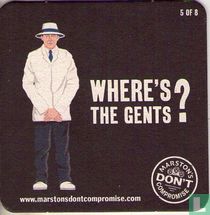 5 of 8 Where's the gents? / Official beer of England  
