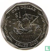 Belize 1 dollar 2003