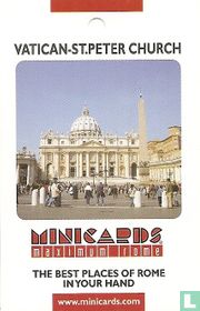 Minicards Rome - Vatican-St.Peter Church