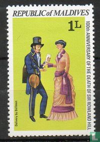 100 ans mort Sir Rowland Hill acheter